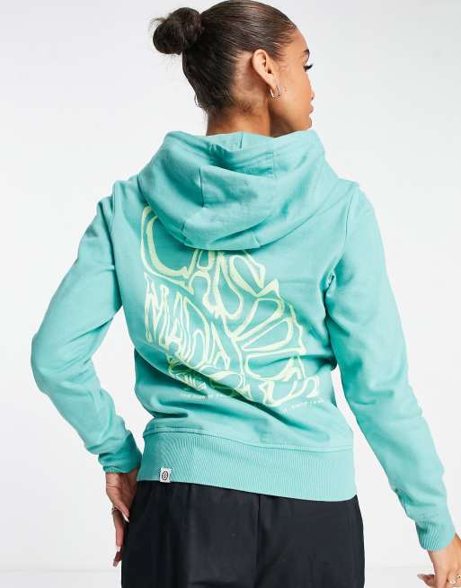 Turquoise north hot sale face hoodie