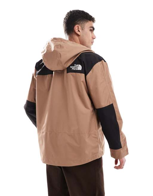 The North Face Reign On Dryvent waterproof jacket in brown ASOS
