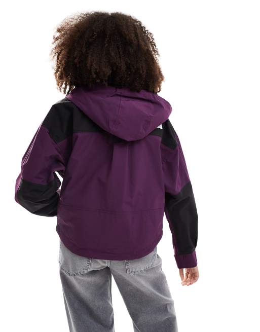 The North Face - Reign On - Giacca viola e nera con logo, 4 di 4