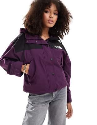 The North Face - Reign On - Jacke mit Logo in Lila und Schwarz