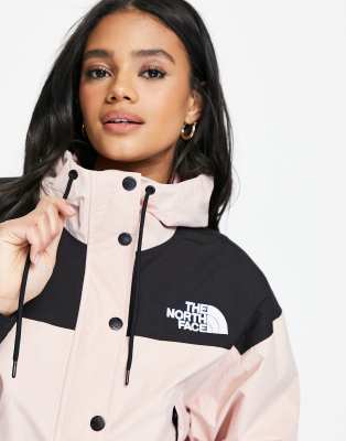 north face reign on jacket pink