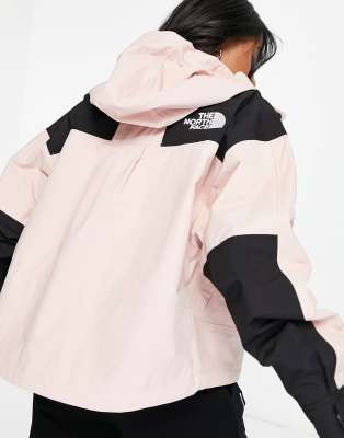 north face reign on jacket pink