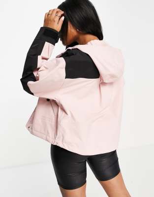 north face reign on jacket pink