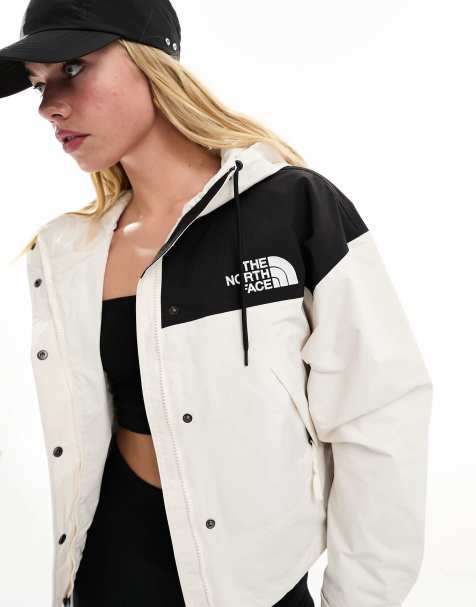 The North Face - Reign On - Offwhite og vandtæt jakke - view 1