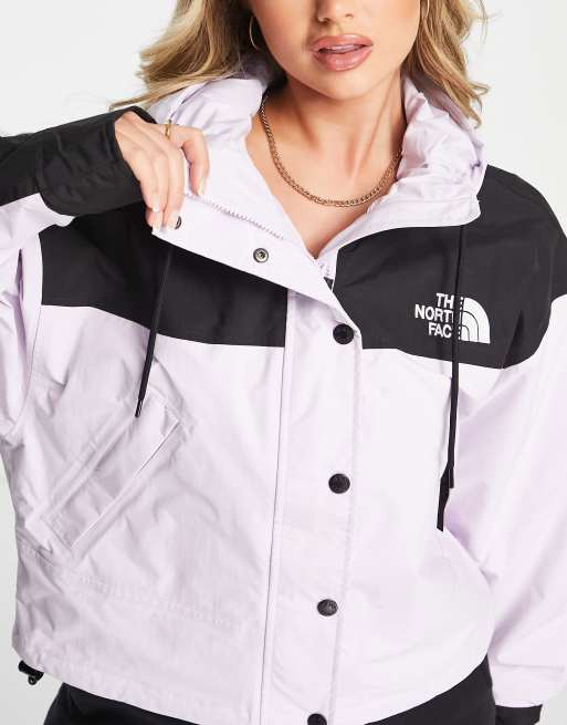 The North Face – Reign On – Wasserfeste Jacke in Flieder und Schwarz, 3 von 4