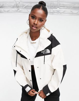 The North Face Reign On waterproof jacket in cream | ASOS
