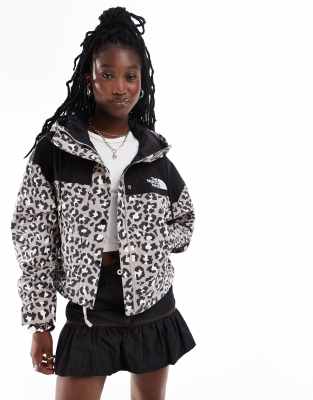 North Face Cheetah Print Jacket