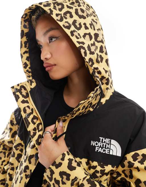 Leopard print north face jacket hotsell