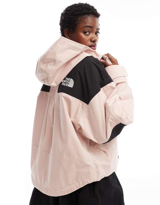 Pale pink waterproof jacket on sale