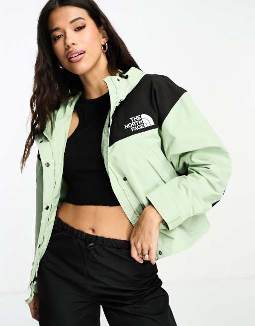 North face waterproof jacket on sale green