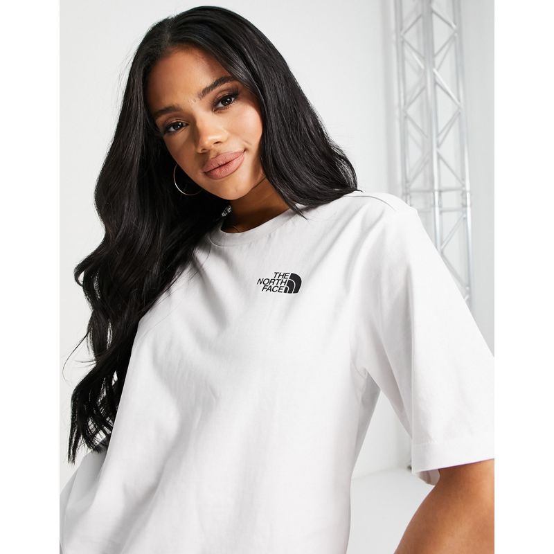 Donna isvIB The North Face - Relaxed Simple Dome - T-shirt bianca 