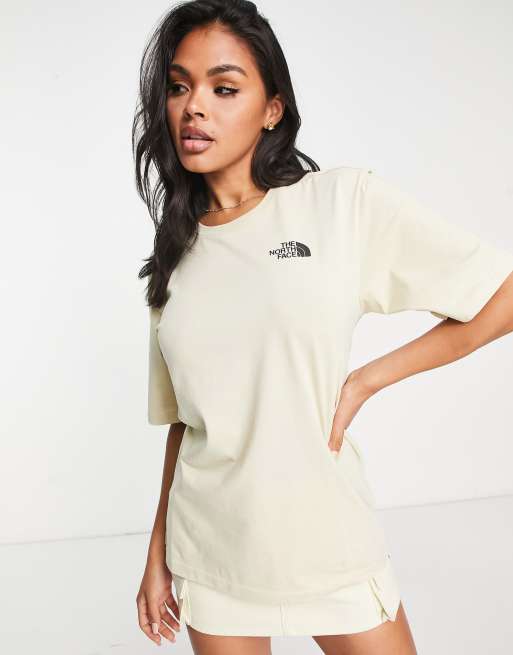 The North Face – Relaxed Simple Dome – T-Shirt in Beige, exklusiv bei ASOS