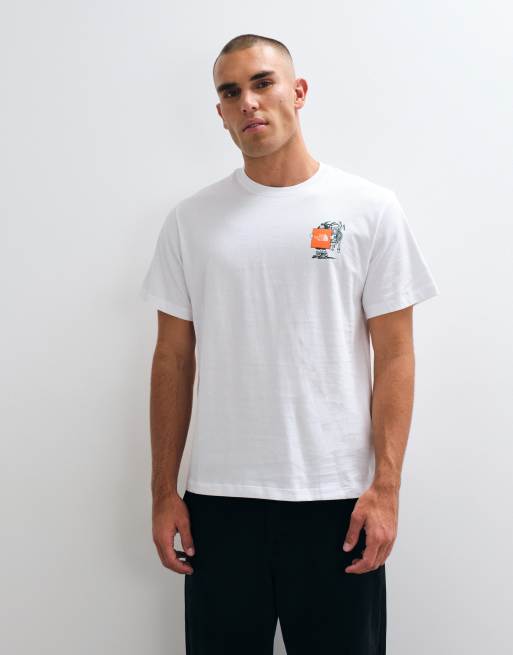 The North Face Relaxed SS Graphic T-Shirt in Weiß, 3 von 5