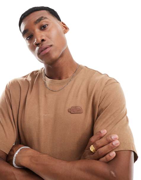 The North Face Relaxed Tee in brown