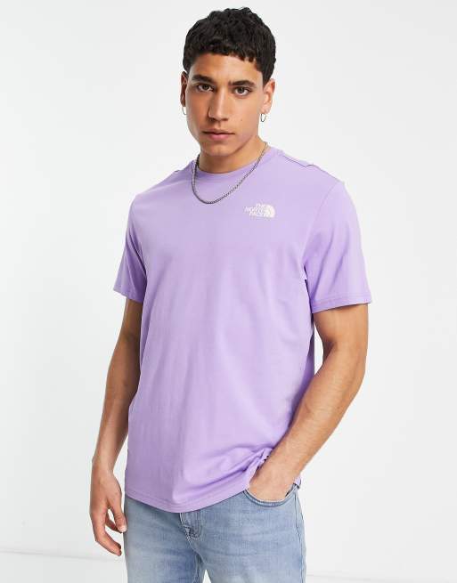 Purple north face shirt sale