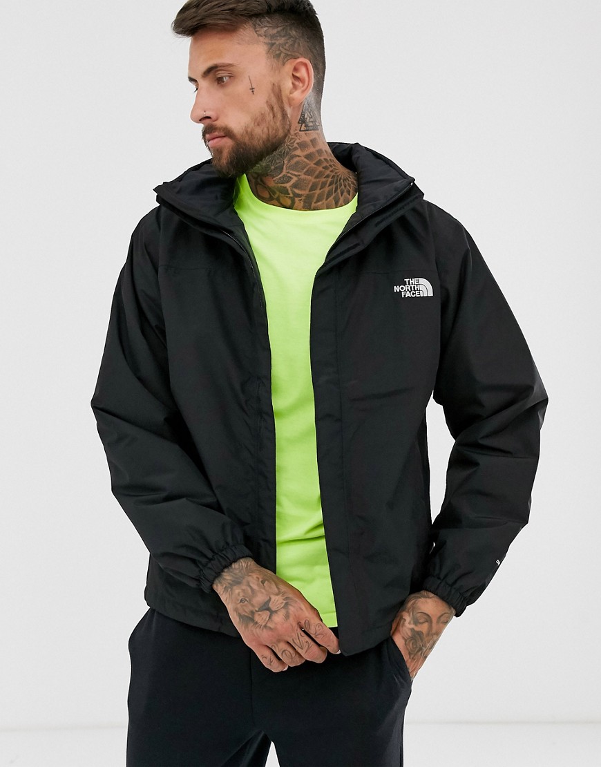 The North Face Resolve insulated jacket with hood in black