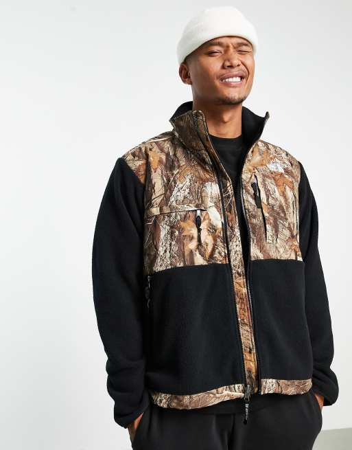 North face camo fleece hot sale jacket