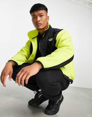 The North Face Denali High-neck Jacket In Green