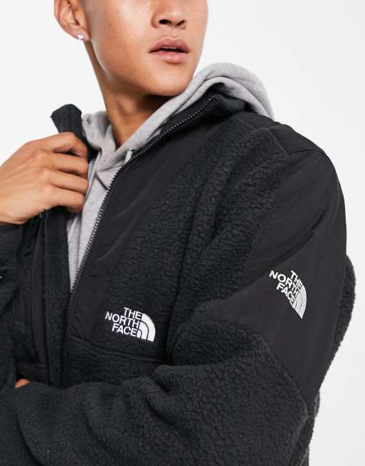 Black north face zip hotsell up jacket