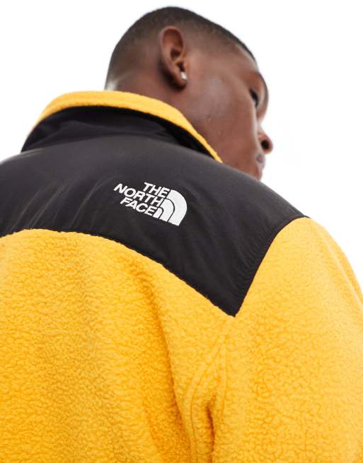 The North Face – Retro Denali – Fleece-Jacke in Gelb und Schwarz, 2 von 4