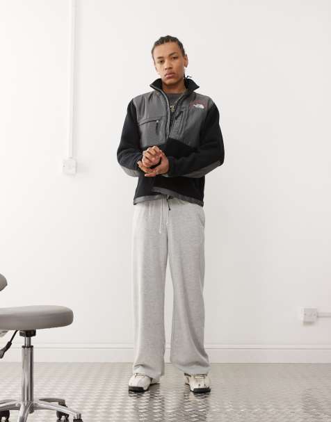 The North Face Retro Denali heavyweight ripstop fleece jacket in grey - view 1
