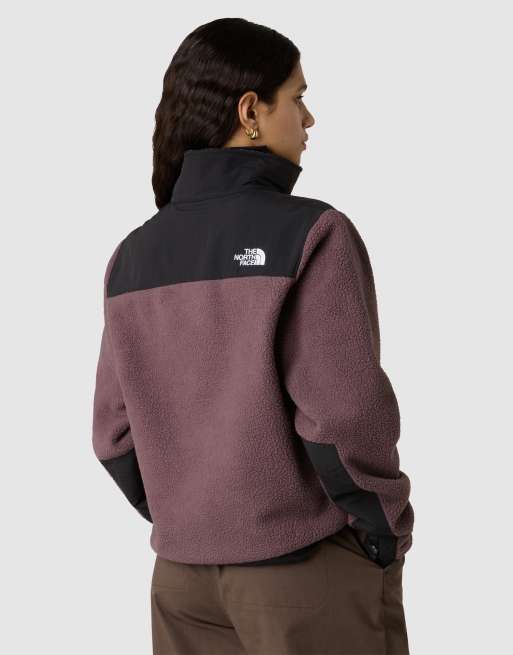 The North Face - Retro Denali - Jack in tawny quartz/tnf zwart, 2 van 4