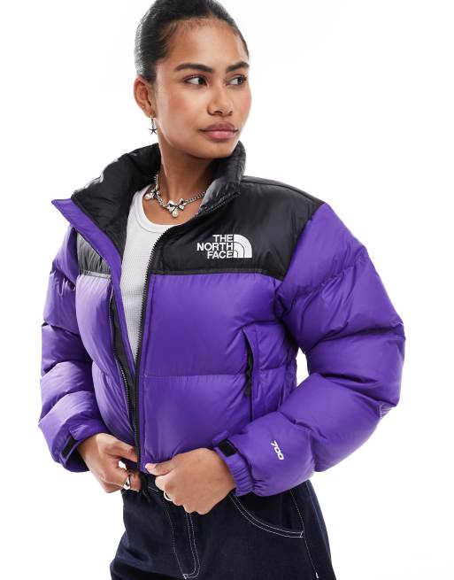 The North Face Retro Nuptse Doudoune courte Violet ClassicfuncenterShops