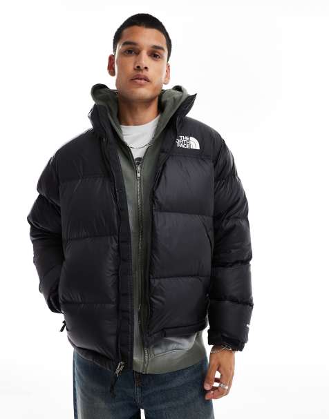 The North Face - Retro Nuptse - Gewatteerd jack in zwart - view 1