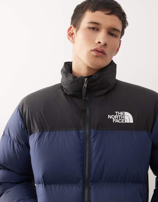 The North Face – Retro Nuptse – Marinblå pufferjacka med dun, 5 av 5