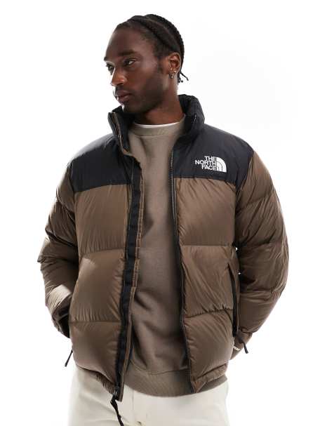 The North Face - Retro Nuptse - Piumino marrone - view 1
