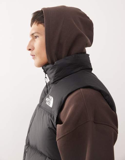 The North Face - Retro Nuptse - Piumino smanicato nero, 4 di 5