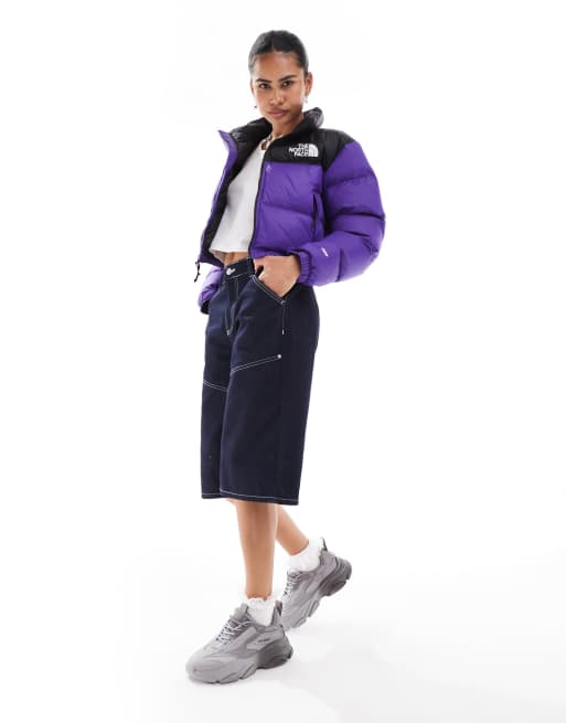 Viola North Face Nero Bomber The North Face Retro Nuptse Short