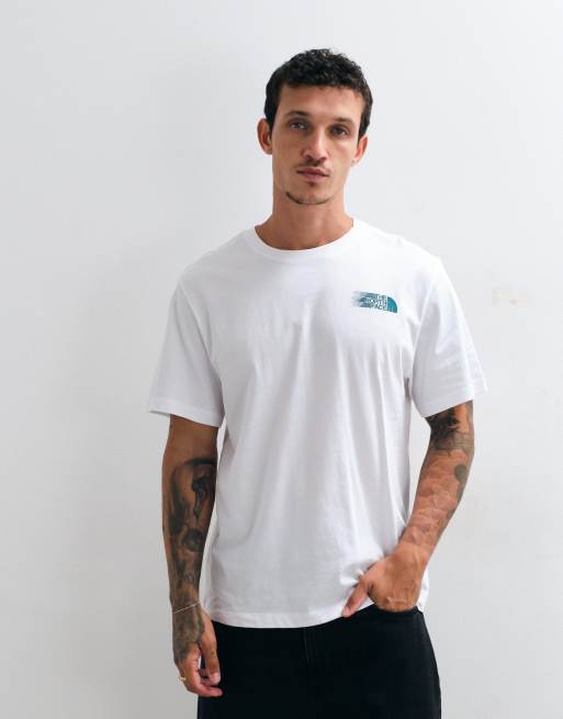 The North Face Retro Trail Grafik-T-Shirt in Weiß, 3 von 10