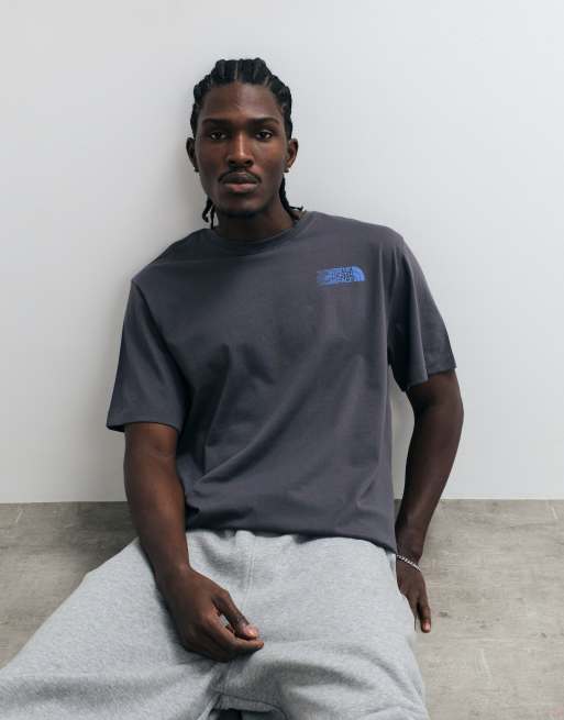 The North Face Retro Trail graphic T-shirt in grijs, 2 van 5