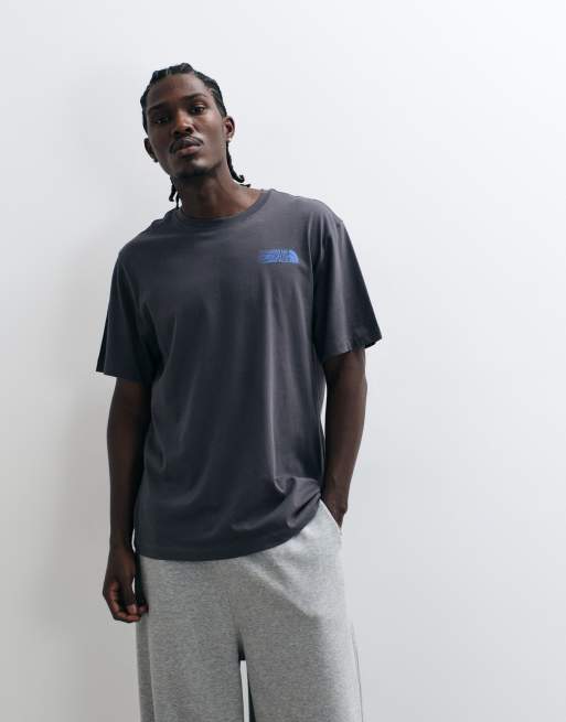 The North Face Retro Trail graphic T-shirt in grijs, 4 van 5