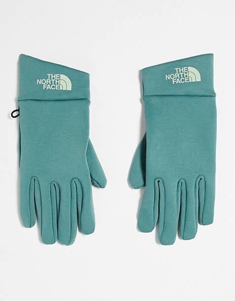 The North Face Rino gloves in sage green