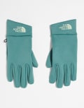 [The North Face] The North Face Rino gloves in sage green XL Mid Green