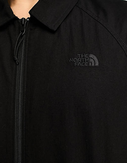 The North Face Ripstop coach jacket in black