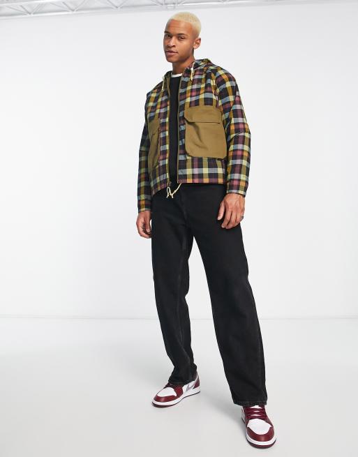 North face plaid jacket best sale