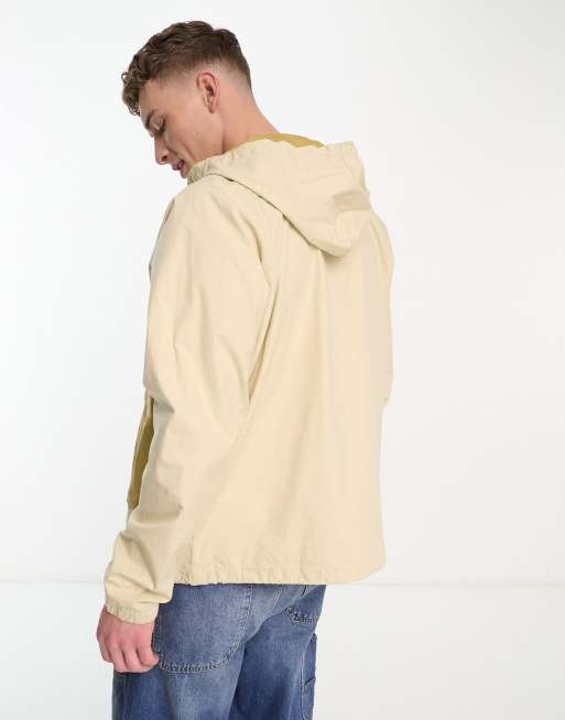 The North Face Ripstop Wind hooded jacket in tan