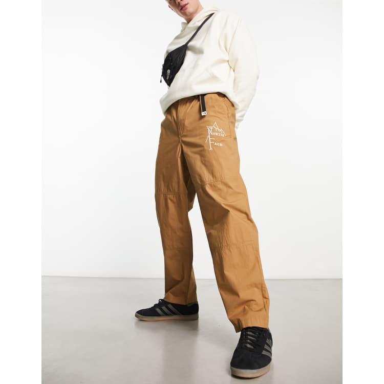 The North Face Rispstop Easy baggy pants in brown