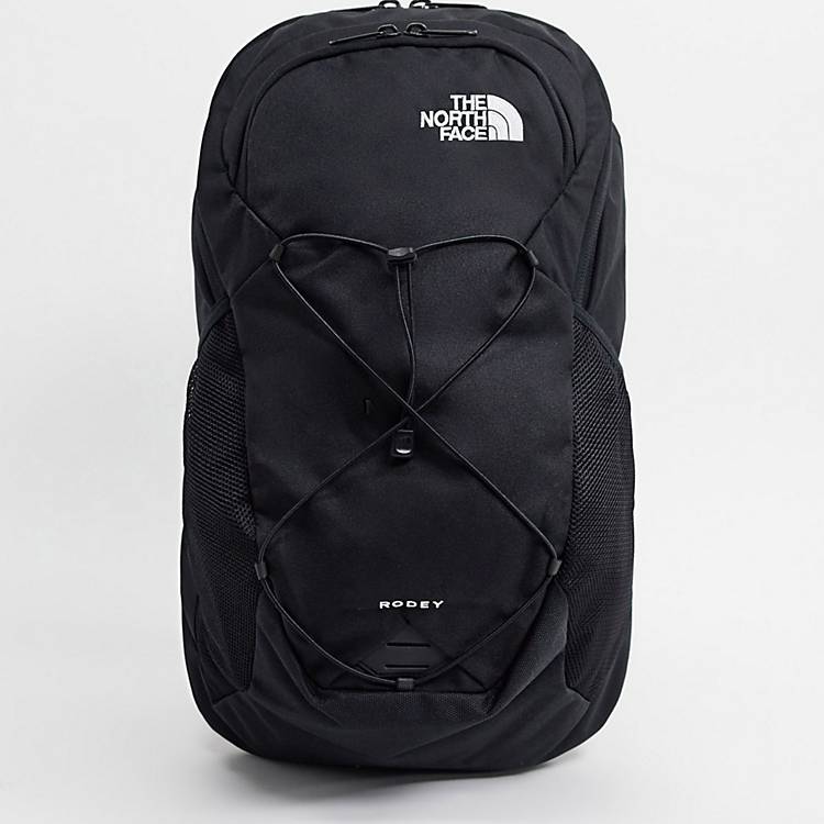 supermarkt bod tunnel The North Face Rodey backpack in black | ASOS