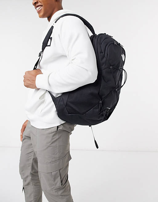 Men The North Face Rodey backpack in black 
