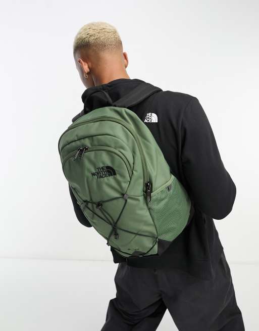 The North Face Rodey backpack in khaki | ASOS