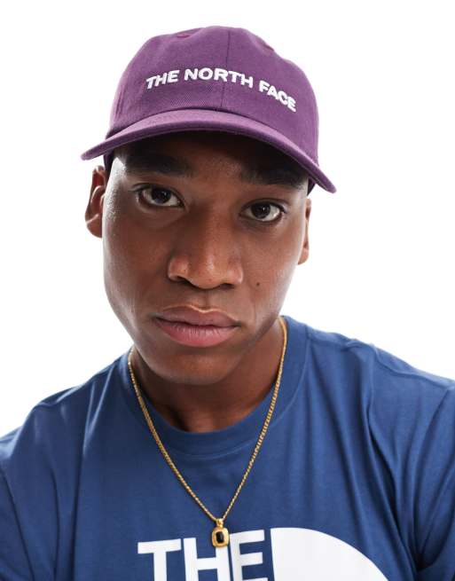 The North Face Roomy Norm cap in purple ASOS