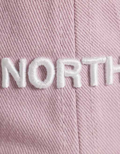 The North Face Roomy Norm hat in pink, 2 of 3