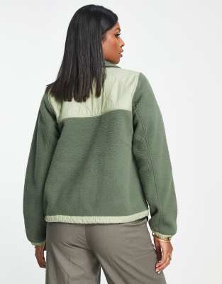 The North Face Royal Arch zip up fleece jacket in khaki | ASOS