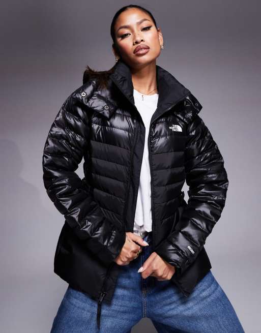 North face leather jacket best sale