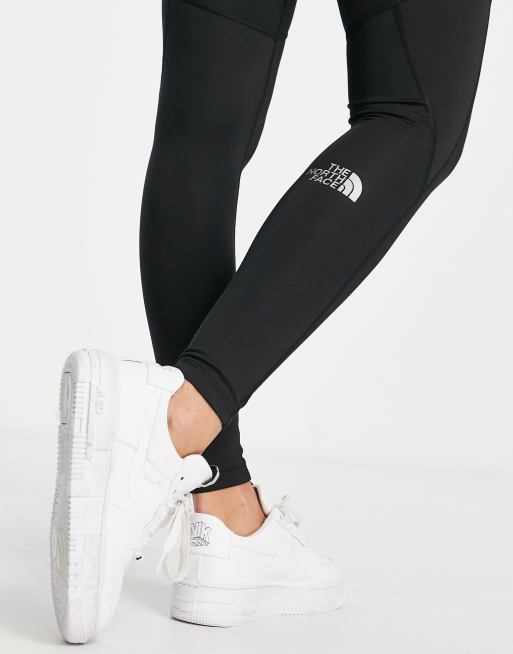 The North Face Training Flex Mid Rise leggings in black Exclusive at ASOS