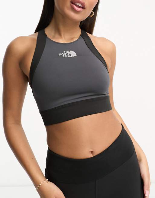 Under Armour HeatGear Armour high support printed sports bra in